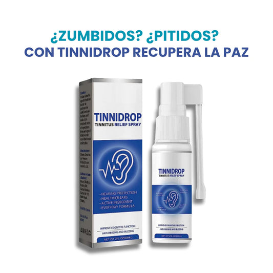 Tinnidrop,Elimina zumbido de oido y cera-Oferta 20% de descuento