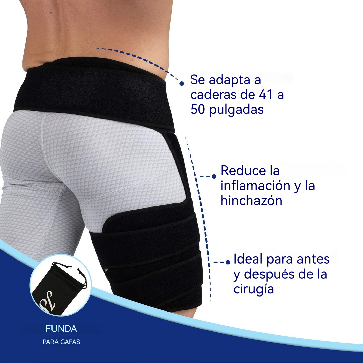 Faja Ortopedica Premium - Elimina dolor lumbar y ciatica - Oferta 30% de descuento