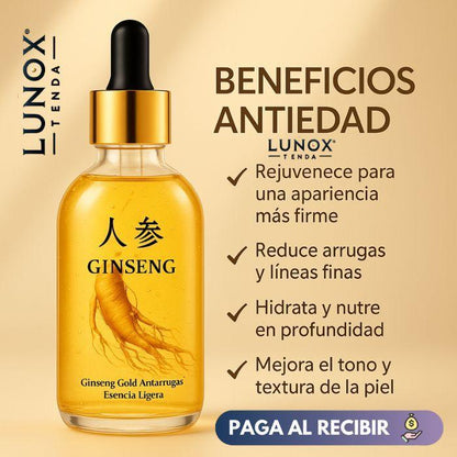 GinsengSérum Coreano Anti-Edad CON RAIZ-OFERTA 2X1